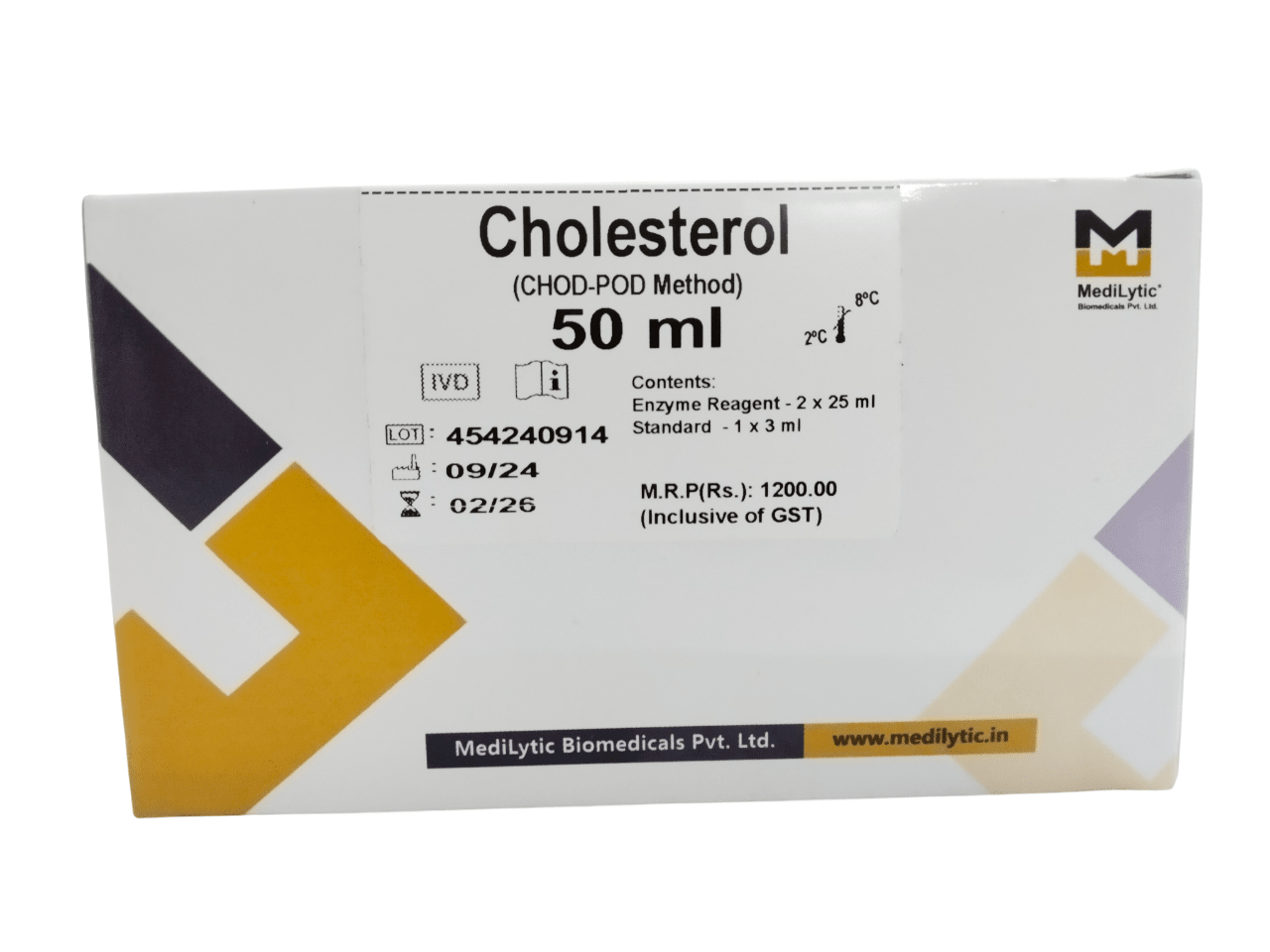 Medilytic Biomedicals Cholesterol - Global Surgicals