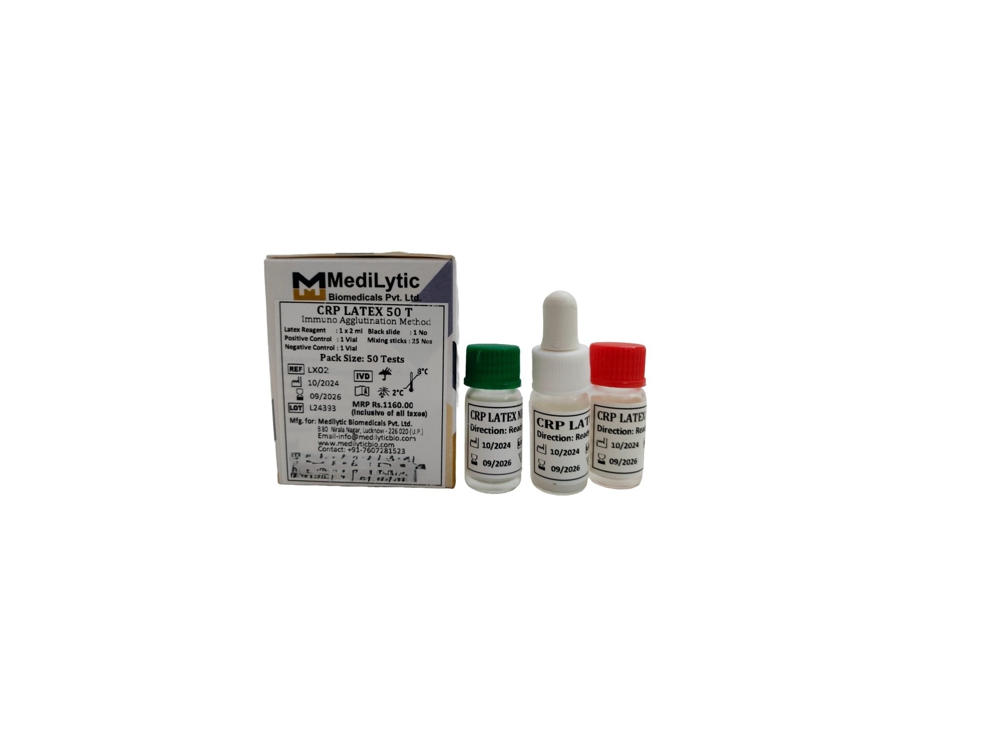 Medilytic Biomedicals CRP Latex - Global Surgicals
