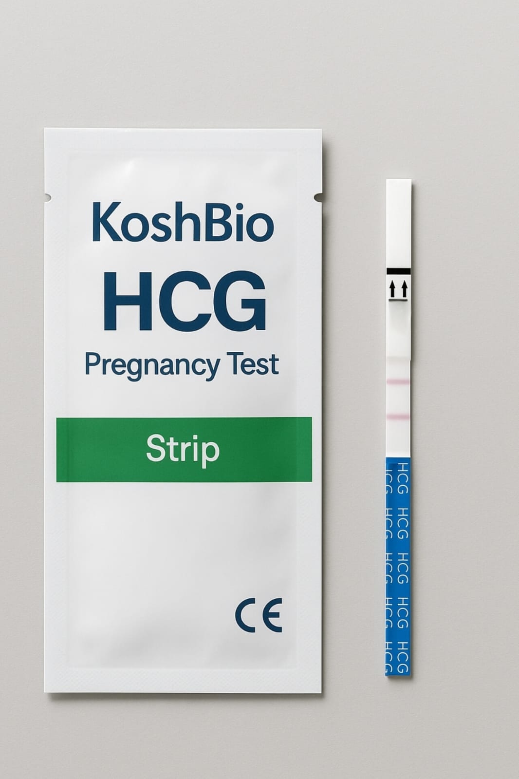 Medilytic Biomedicals Koshbio HCG - Strip Rapid Card - Global Surgicals
