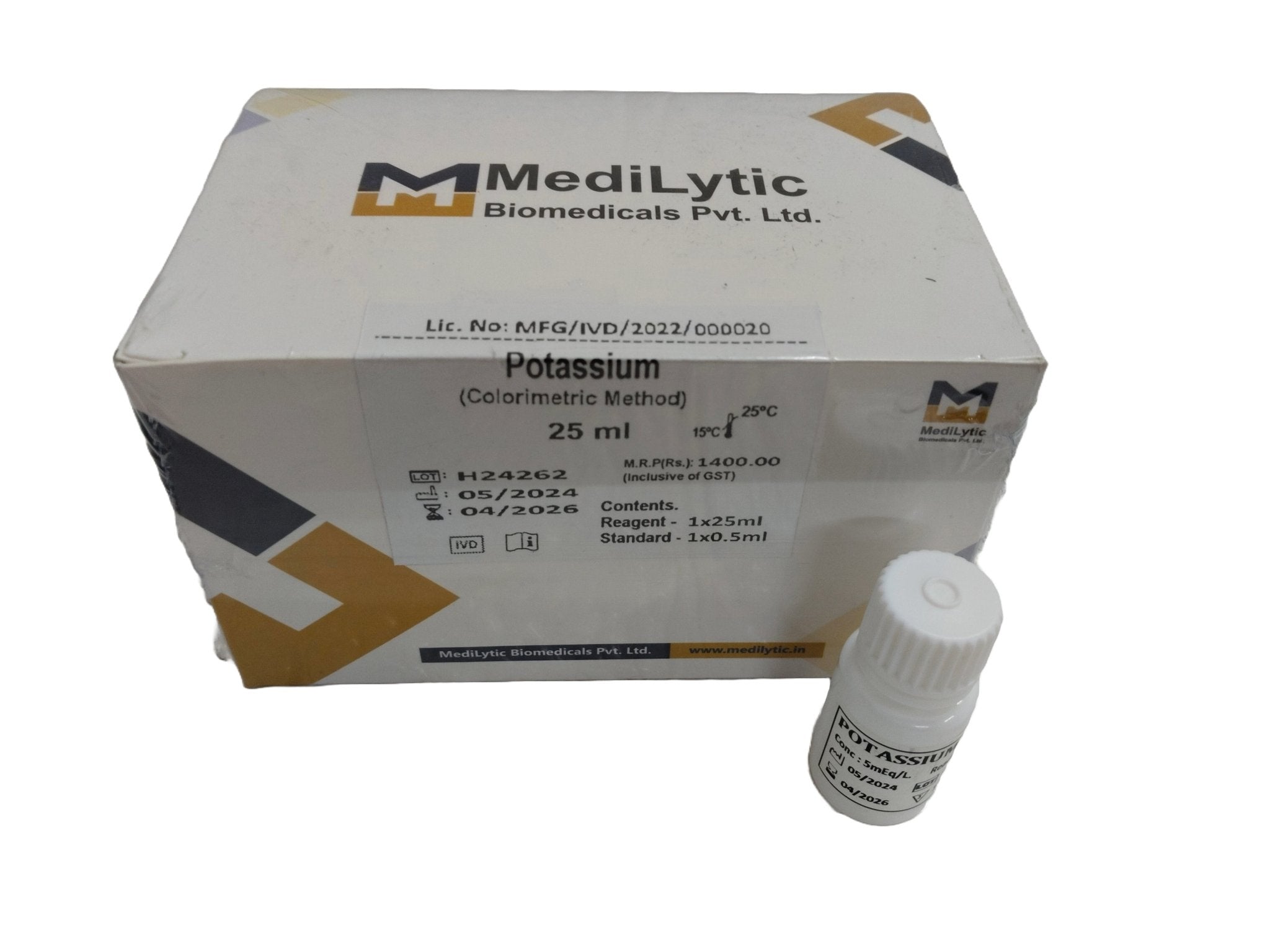 Medilytic Biomedicals Potassium - Global Surgicals