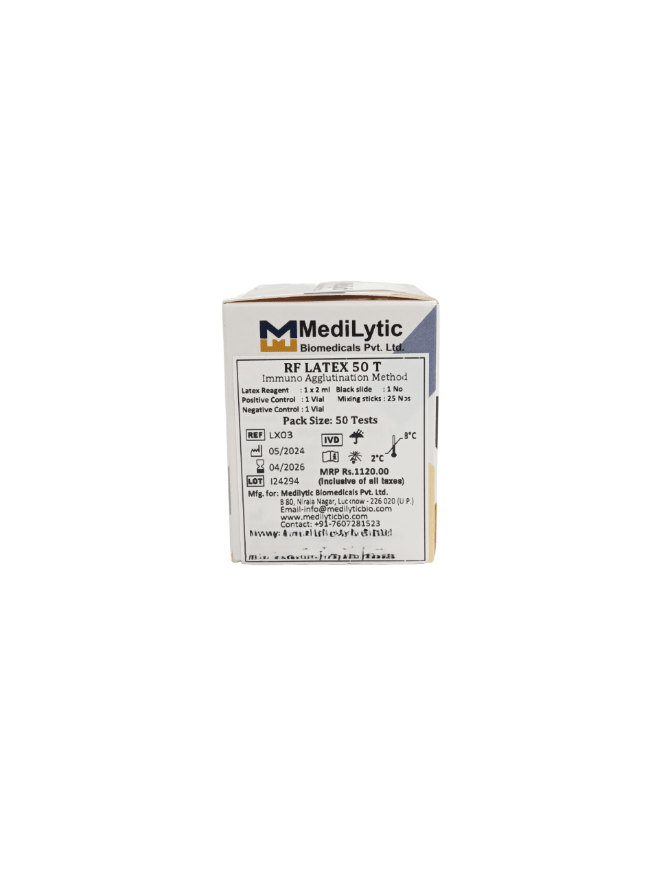 Medilytic Biomedicals RF Latex - Global Surgicals