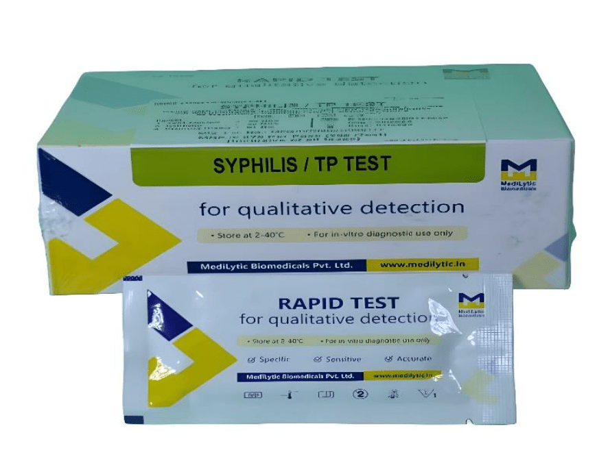 Medilytic Biomedicals Syphilis Antibody Rapid Card - Global Surgicals