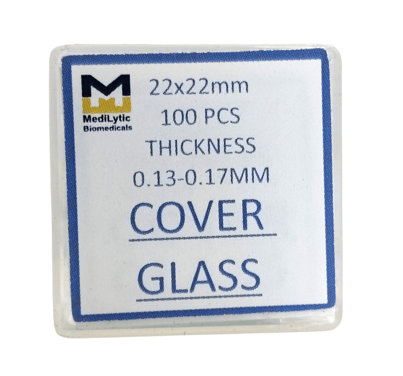 MediLytic Imported Cover Slip - Global Surgicals