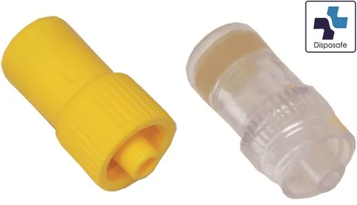 Mediplus Injection Stopper Yellow Connector - Global Surgicals
