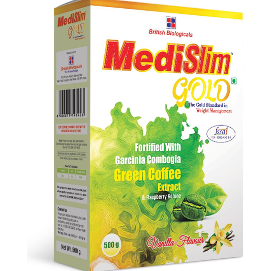Medislim Gold Weight Management Powder-Vanilla 500g - Global Surgicals