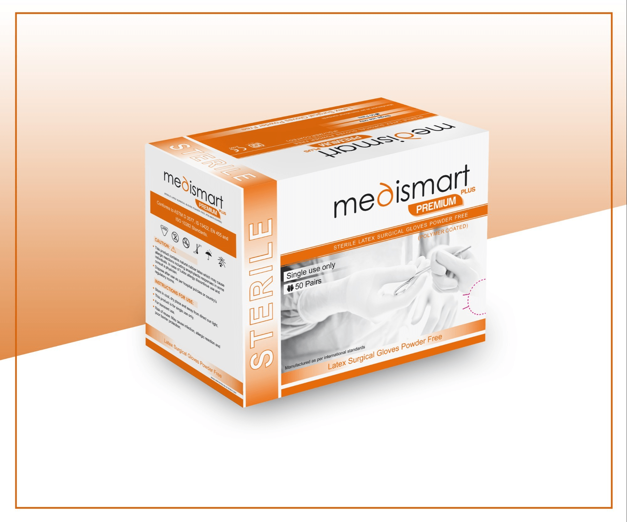Medismart Premium Plus Surgical Gloves - Global Surgicals