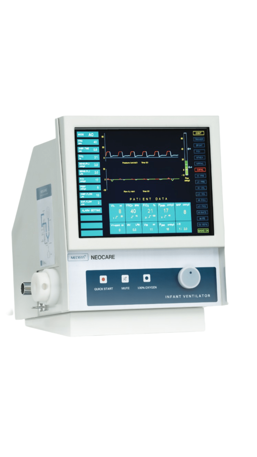 Medisys Neocare Ventilator - Global Surgicals