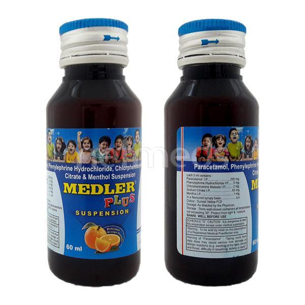 Medler Plus Syrup 60ml - Global Surgicals