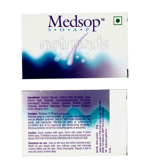 Medsop Soap 75gm - Global Surgicals