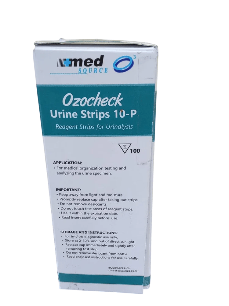 Medsource Ozone Ozocheck 10P Urine Strips - Global Surgicals