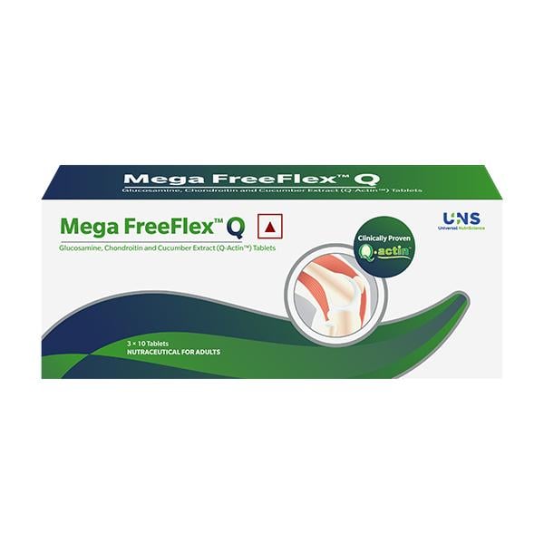 MEGA FREEFLEX Q Tablet 10's - Global Surgicals