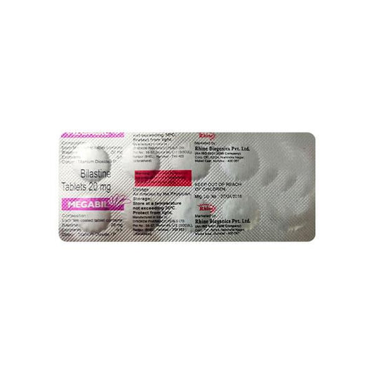 MEGABIL 20 Tablet 10's - Global Surgicals