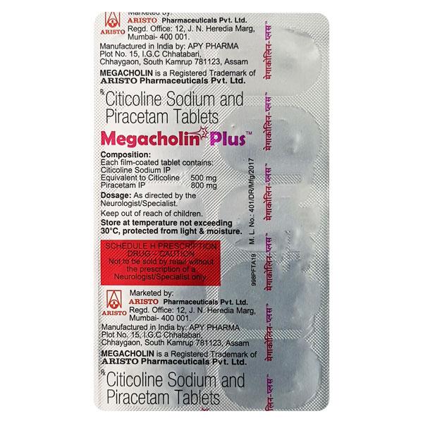 MEGACHOLIN PLUS Tablet 10's - Global Surgicals
