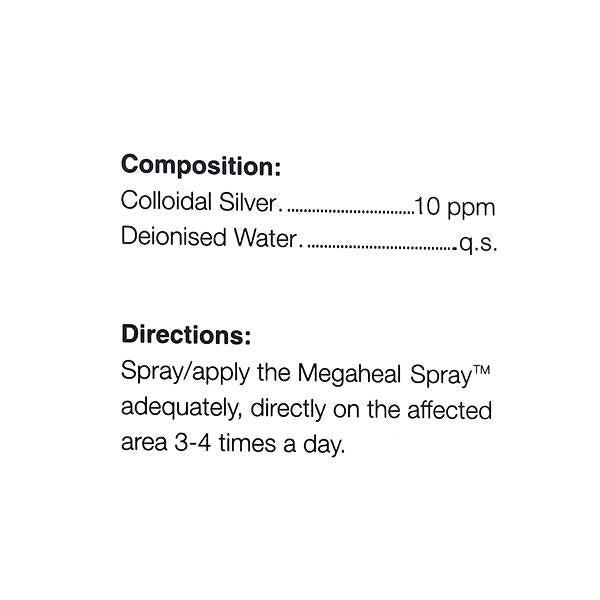 MEGAHEAL Spray 60ml - Global Surgicals