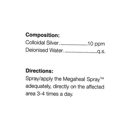 MEGAHEAL Spray 60ml - Global Surgicals