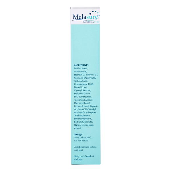 MELASURE SKIN LIGHTENING Emulgel 20gm - Global Surgicals