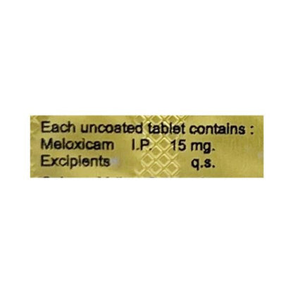 Melodol 15mg Tablet 10'S - Global Surgicals