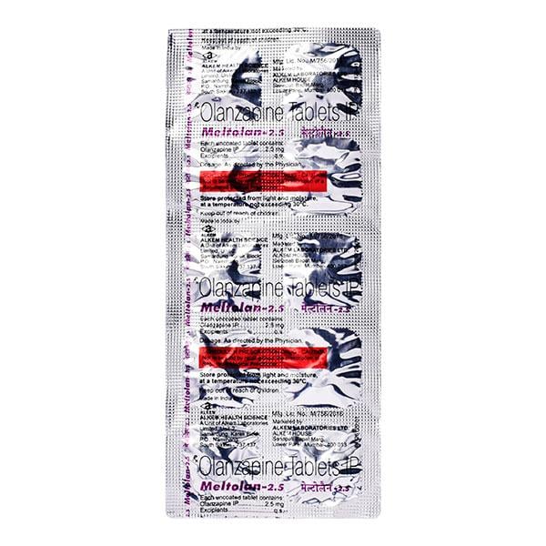 MELTOLAN RD 2.5mg Tablet 10's - Global Surgicals