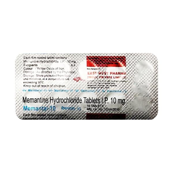 Memantal 10mg Tablet 10'S - Global Surgicals