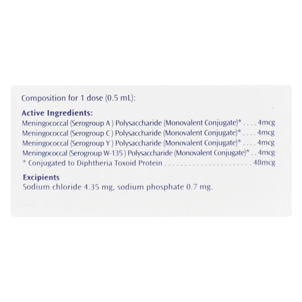 Menactra Injection 0.5ml - Global Surgicals