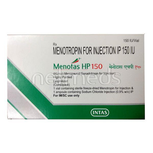 Menotas HP 150IU Injection 1's - Global Surgicals