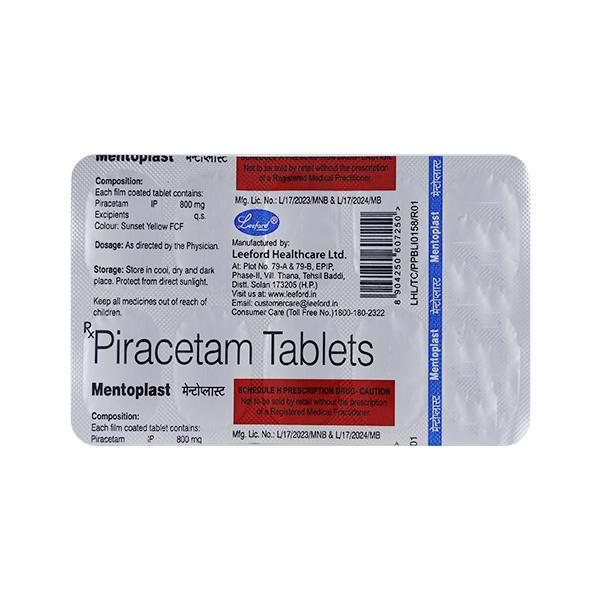 MENTOPLAST Tablet 10's - Global Surgicals