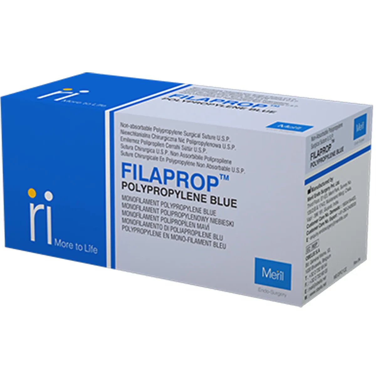 Meril Filaprop Suture 0 - 0 - Global Surgicals