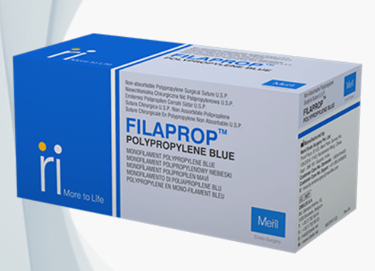 Meril Filaprop Suture 8 - 0 - Global Surgicals