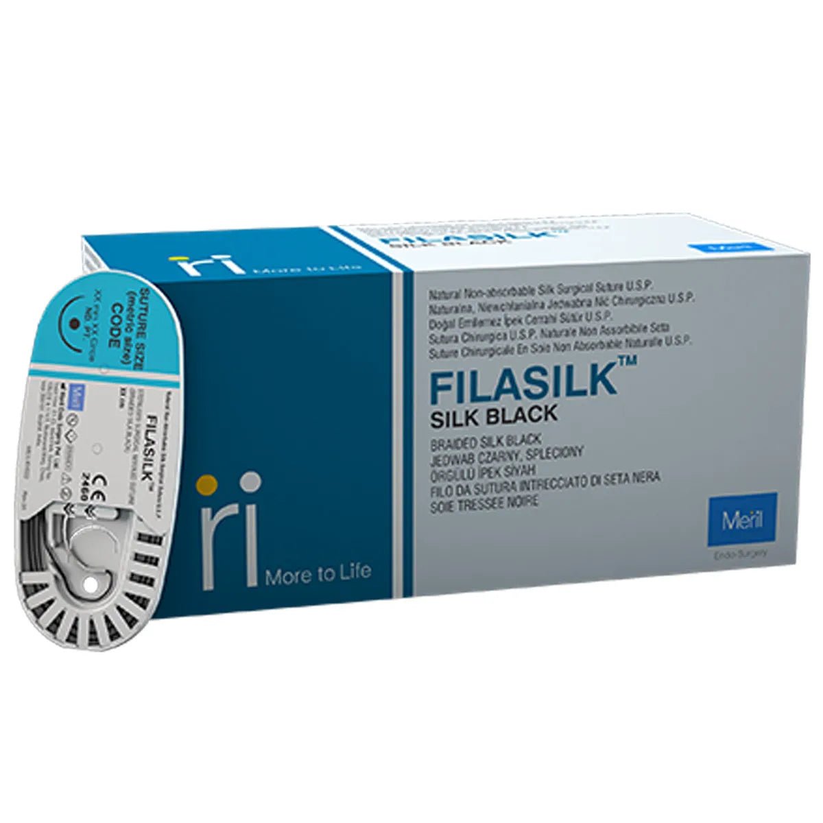 Meril Filasilk Suture 6 - 0 - Global Surgicals