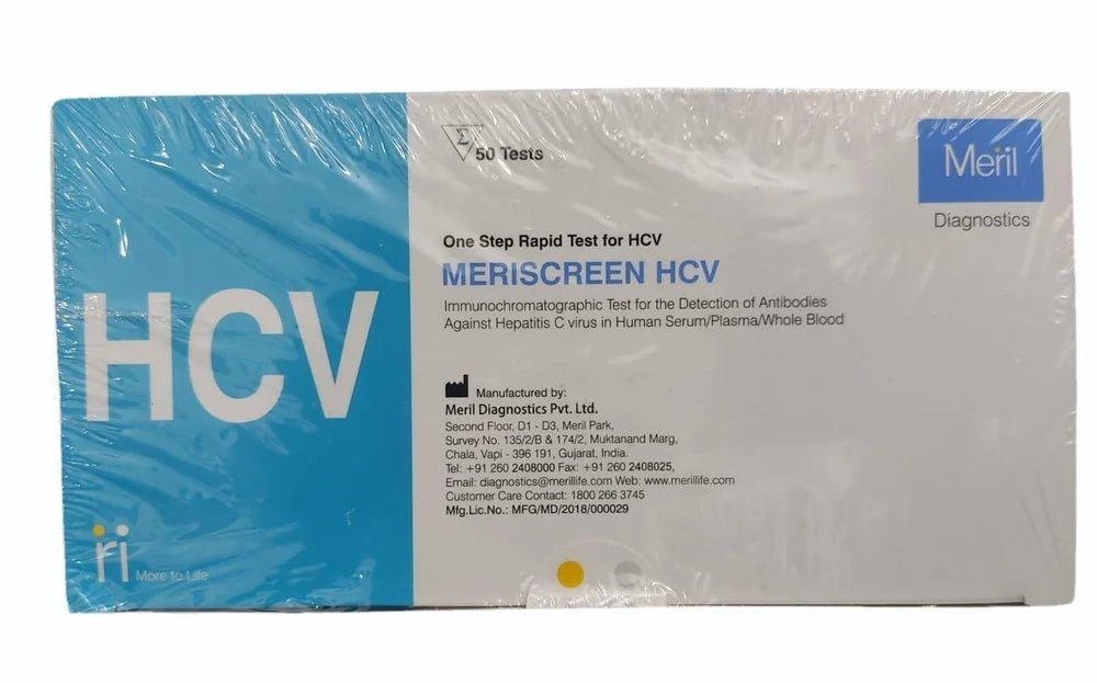 Meril Meriscreen Hcv Test Kit - Global Surgicals