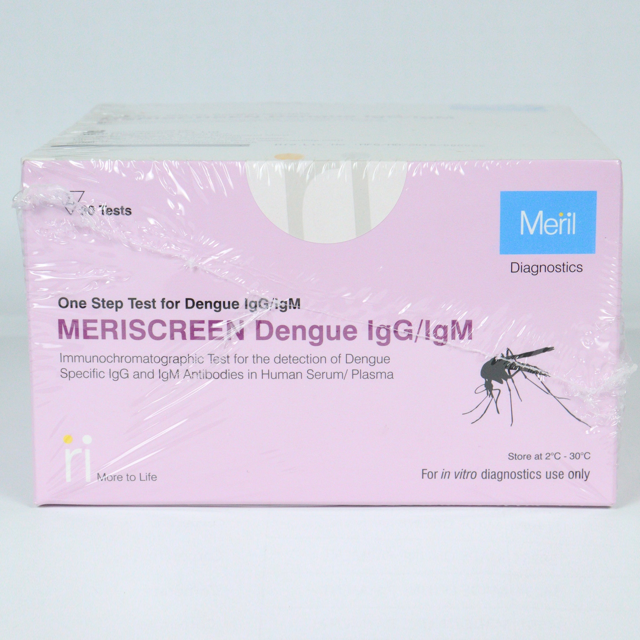 Meril Meriscreen IgG/IgM Dengue Rapid Card - Global Surgicals