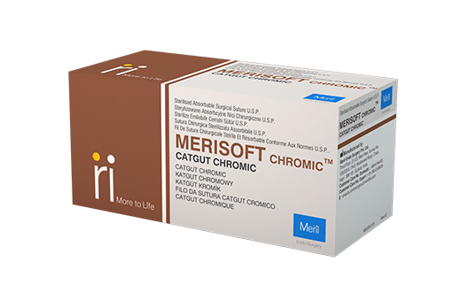 Meril Merisoft Chromic Suture 2 - 0 - Global Surgicals