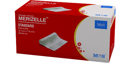 Meril Merizelle Woven Hemostat - Global Surgicals