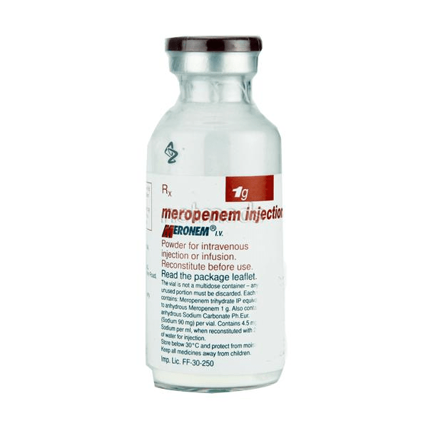 Meronem 1gm Injection - Global Surgicals