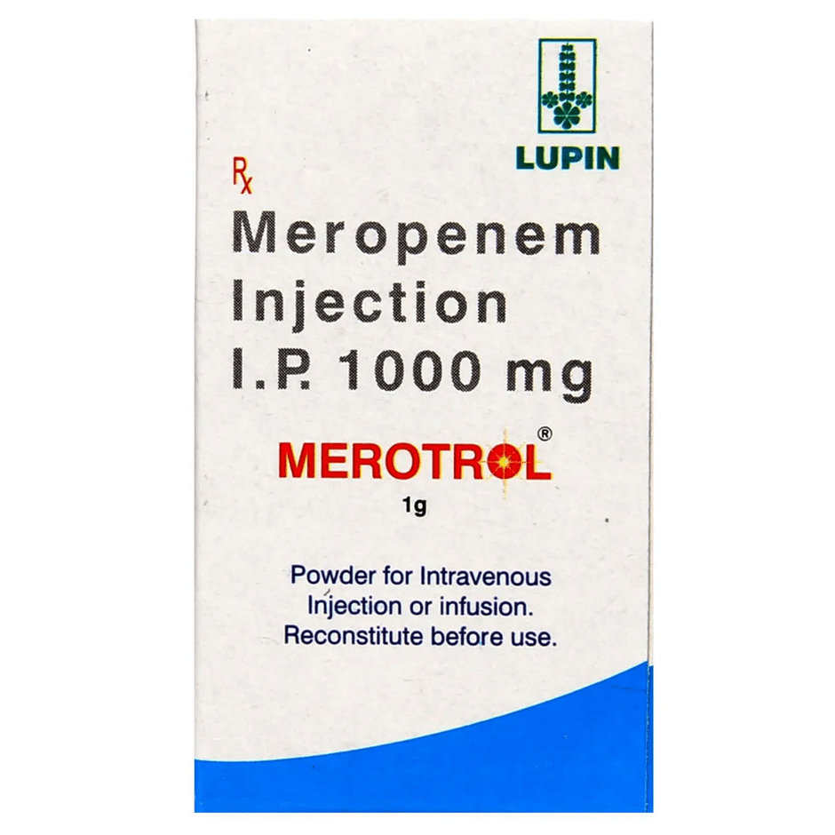 Merotrol 1gm Injection - Global Surgicals