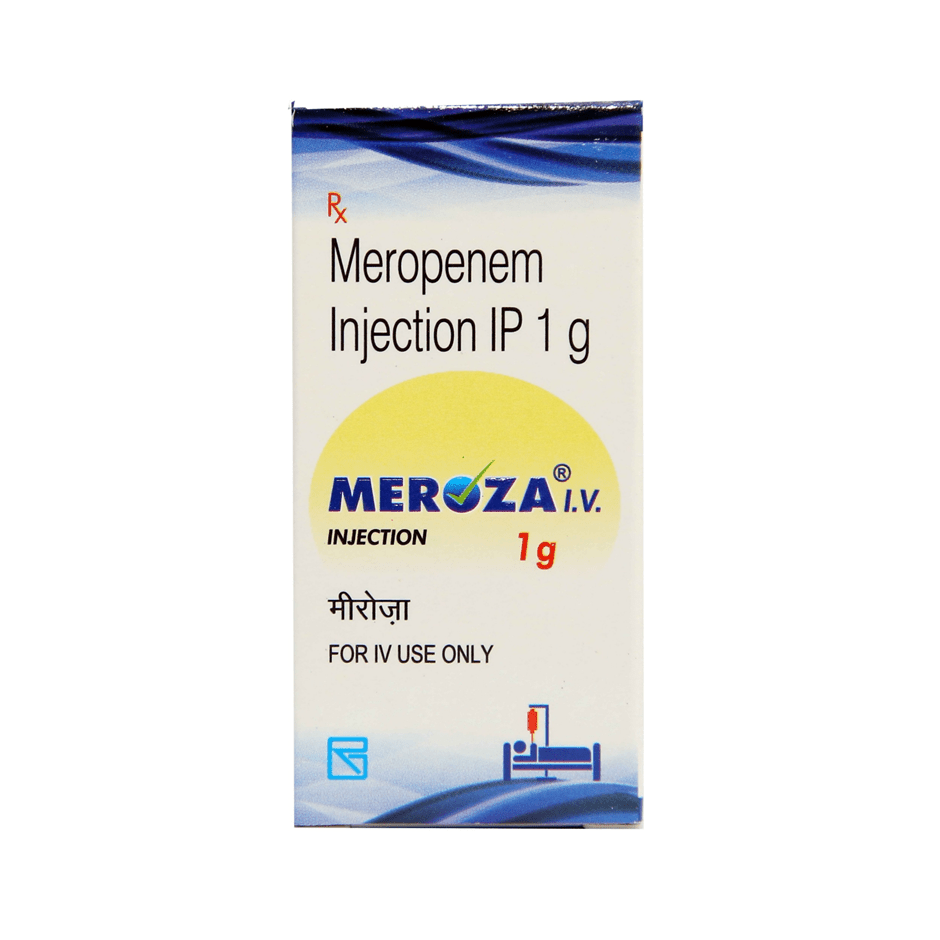 Meroza IV 1000mg Injection - Global Surgicals