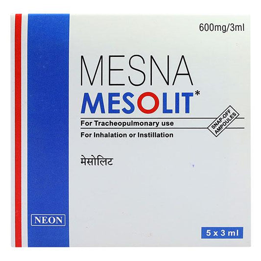 Mesolit 600mg Injection 3ml - Global Surgicals