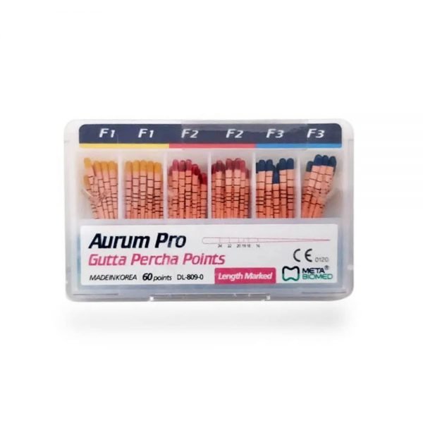Meta Biomed Aurum Pro Gutta Percha Points - Global Surgicals
