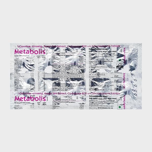 Metabolis Tablet 10'S - Global Surgicals
