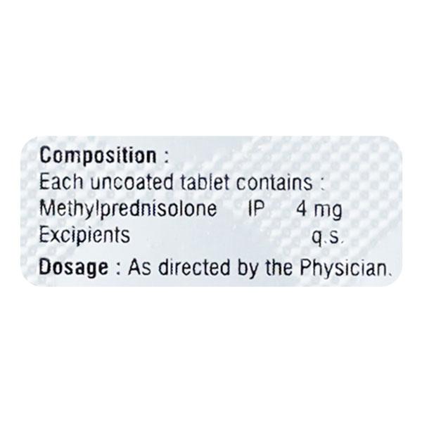 METHNIPRED 4 Tablet 10's - Global Surgicals