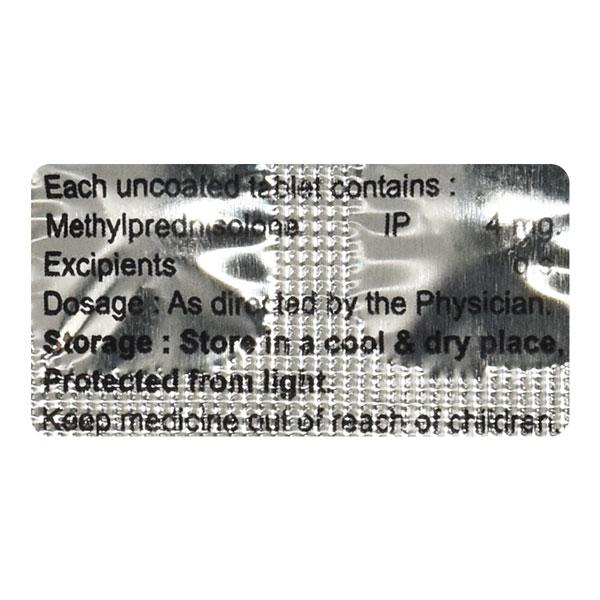 METHYLCORTIL 4mg Tablet 10's - Global Surgicals