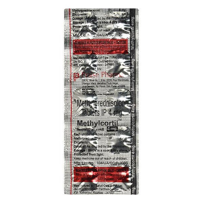 METHYLCORTIL 4mg Tablet 10's - Global Surgicals