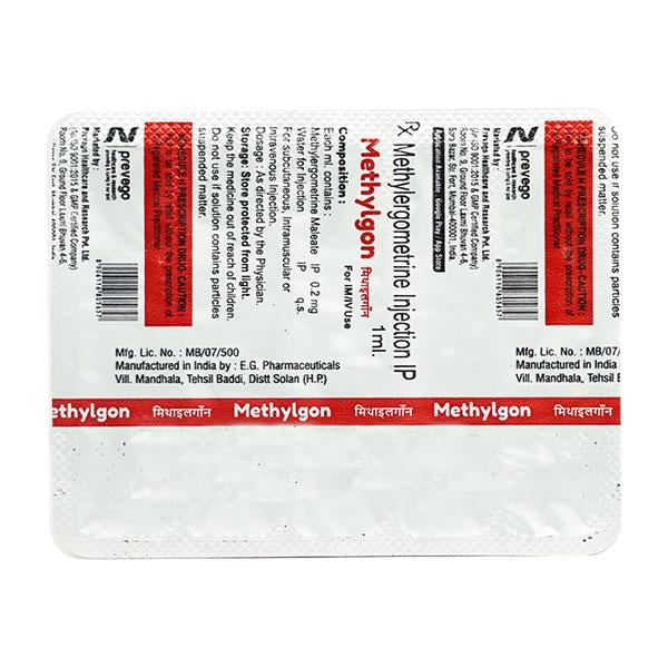 METHYLGON Injection 1ml - Global Surgicals