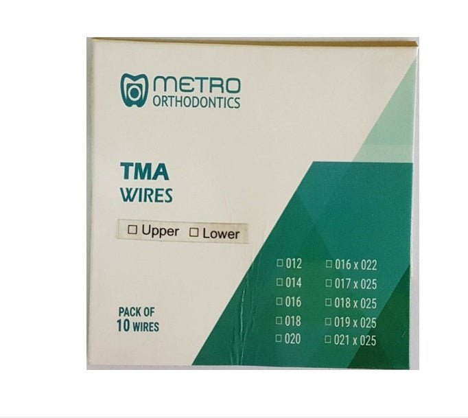Metro Orthodontics Round TMA Beta Titanium Archwires - Global Surgicals