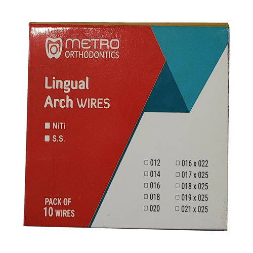 Metro Orthodontics Tapered Round Lingual NiTi Archwires - Global Surgicals