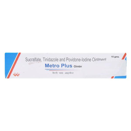 Metro Plus Ointment 15gm - Global Surgicals