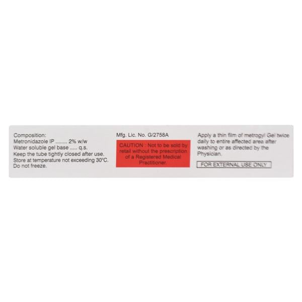 Metrogyl 2% Gel 30gm - Global Surgicals