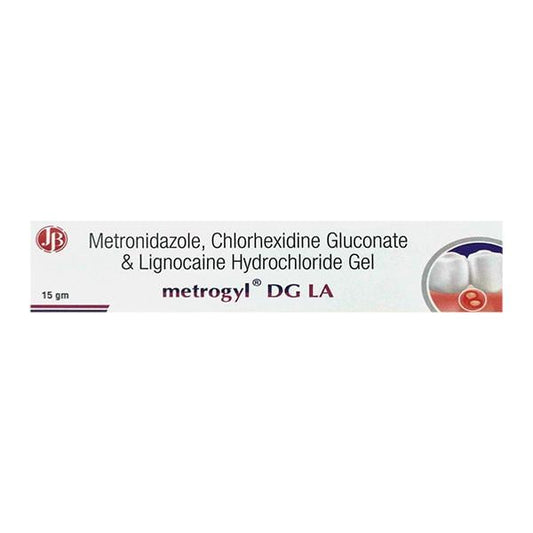 METROGYL DG LA Gel 15g - Global Surgicals
