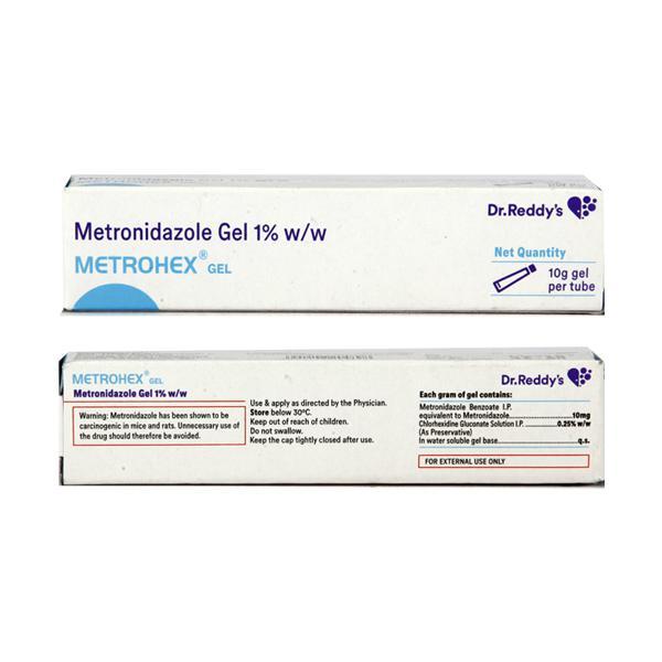 Metrohex Gel(Topical) 10gm - Global Surgicals