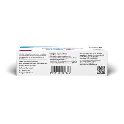 METROHEX PLUS + Gel 20g - Global Surgicals